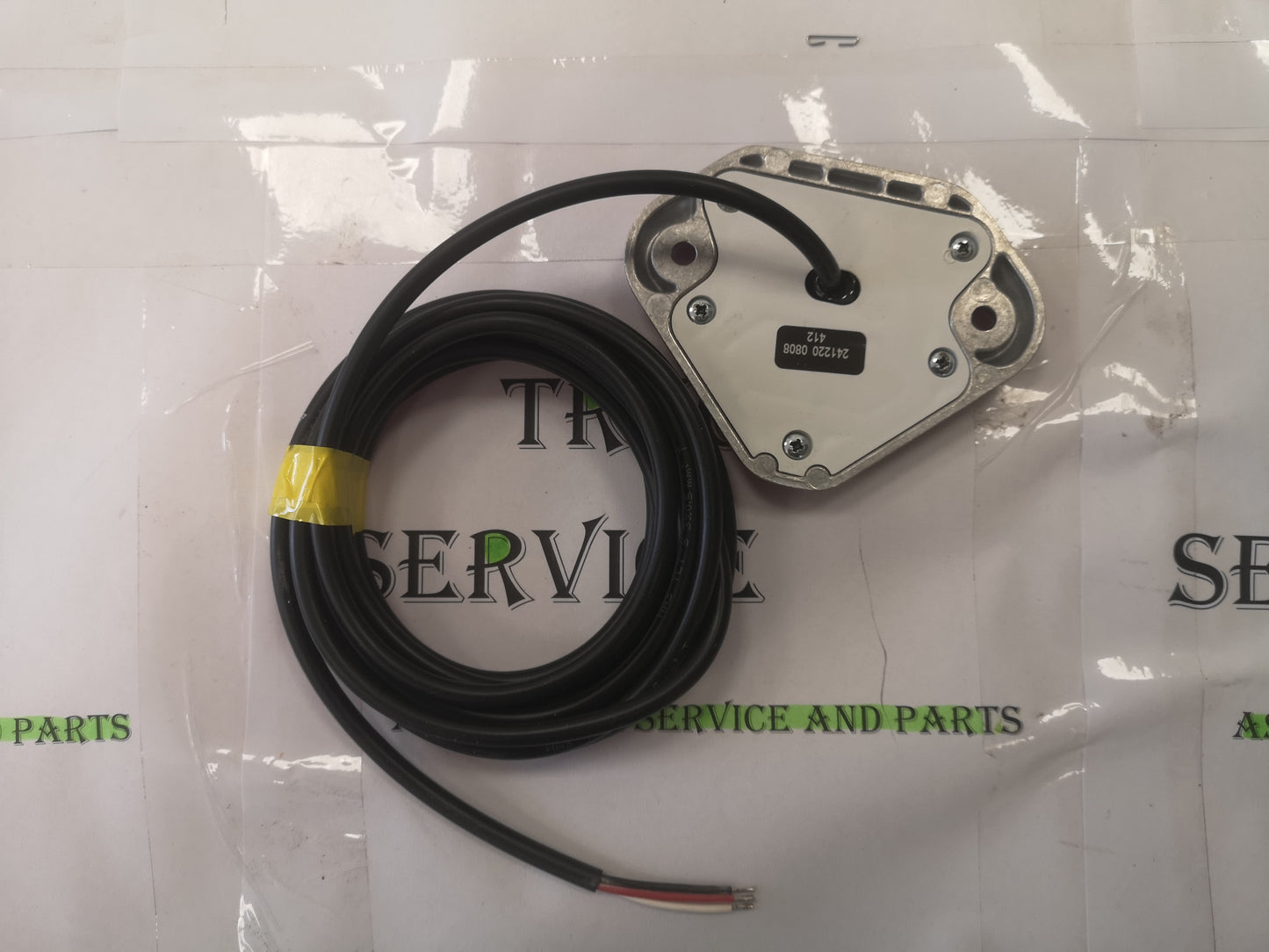 Segnalatore Sponda Idraulica LED 12/24V Arancio con Intermittenza Integrata