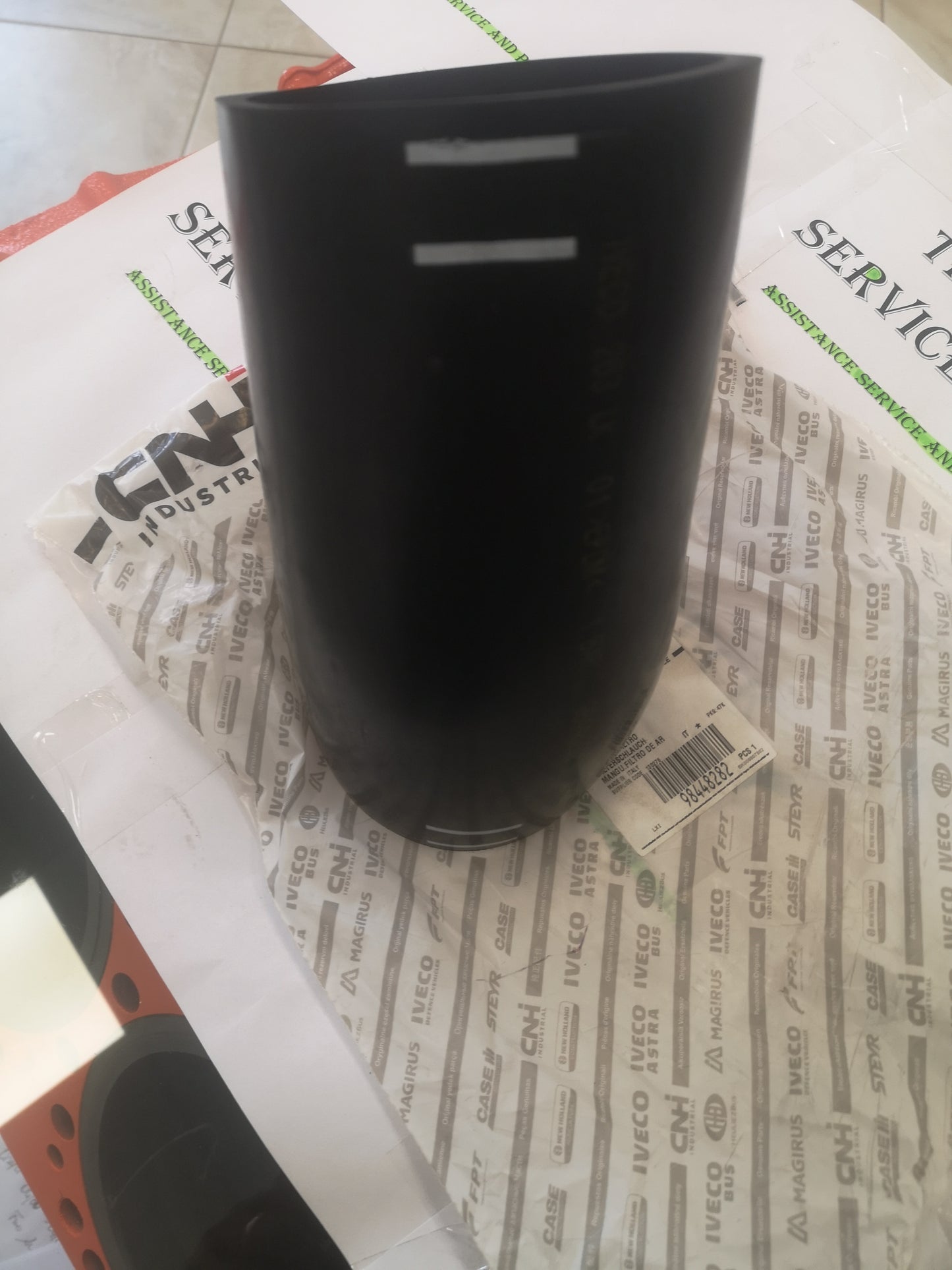 Manicotto Aspirazione Aria Riscaldata Filtro Aria IVECO Eurocargo (2003-2006) - Ricambio OEM 98448282