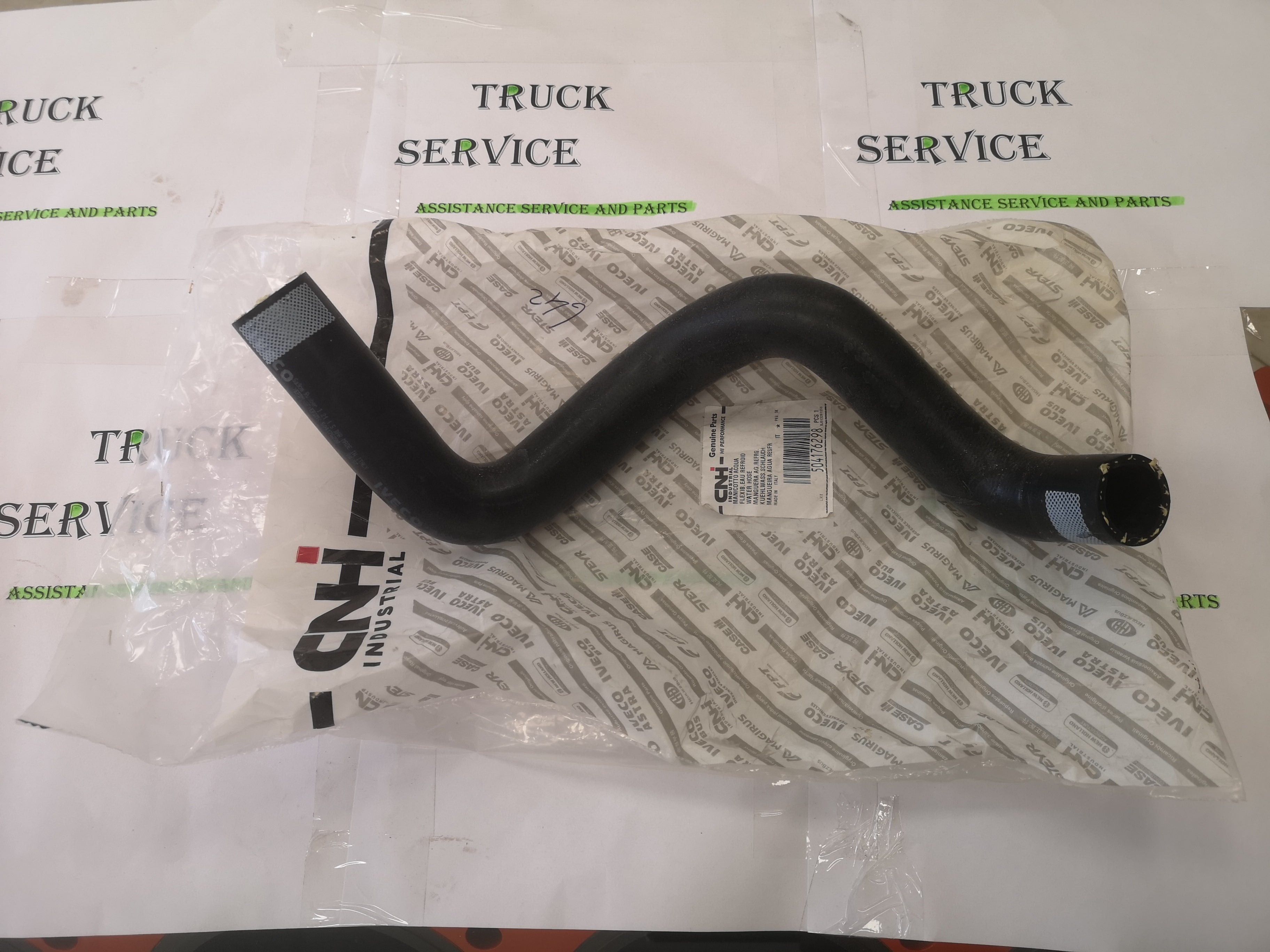 Manicotto Acqua Radiatore IVECO Eurocargo - Ricambio OEM 504176298 - Motori Euro 3-4 (06/06-03/08) & Euro 6 (dal 09/13)