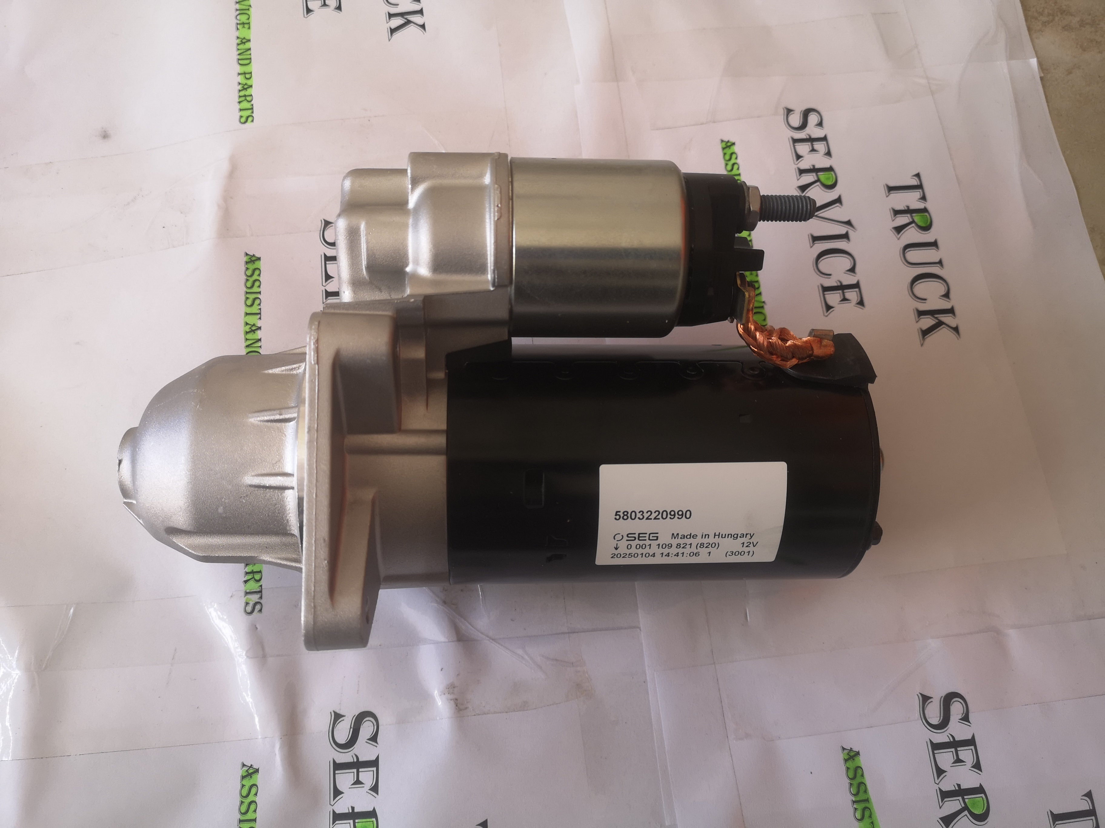 Alternatore Originale IVECO Daily 14V 55A - Ricambio OEM 4808509 - New Daily (1990-2000)