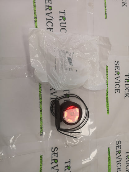 Fanale Fanalino LED Universale Rosso con Supporto -