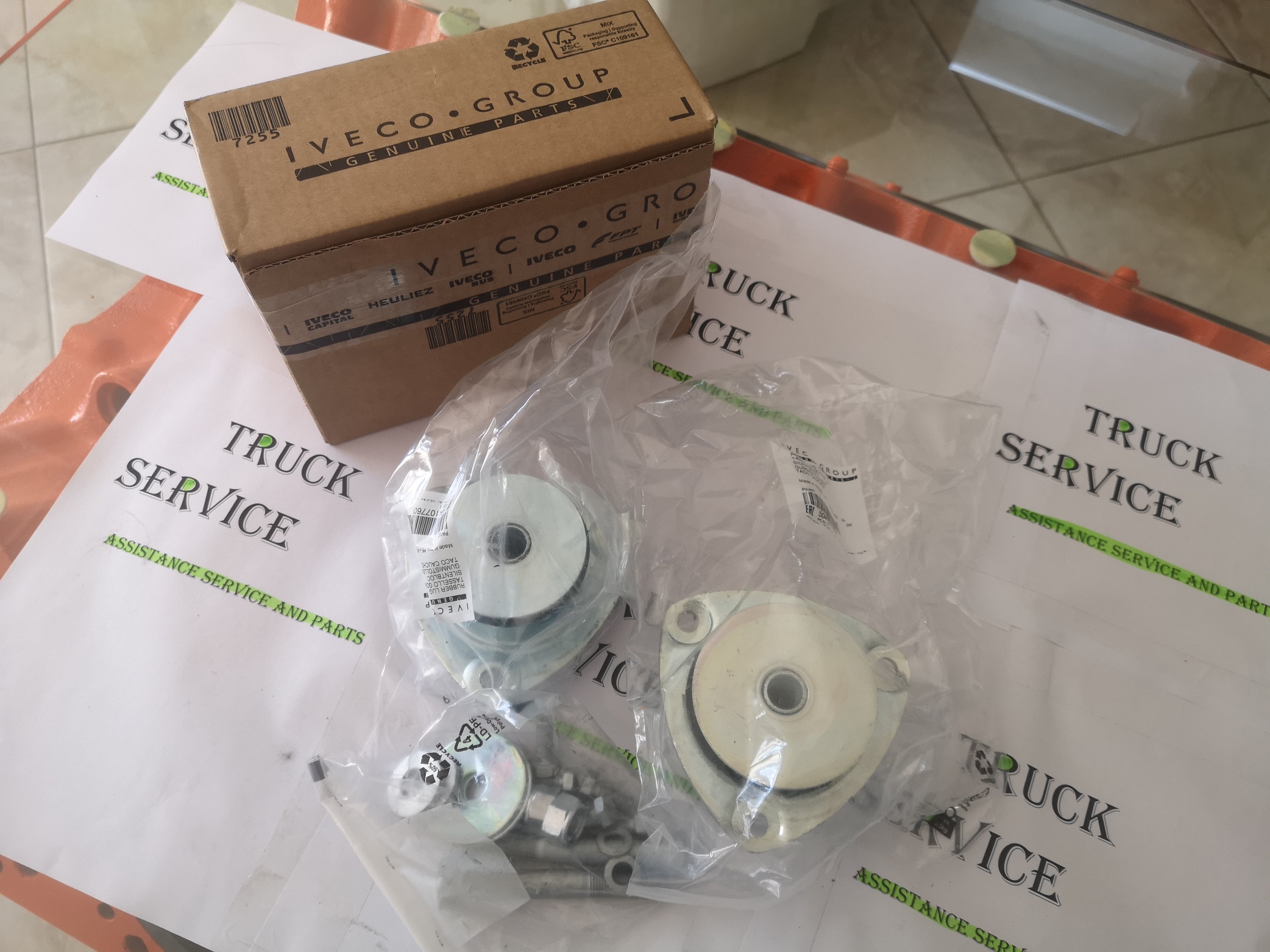 Ammortizzatore Cabina IVECO Daily (2014-2019) - Ricambio OEM 42550500 per 35S11V, 35C17, 35C21