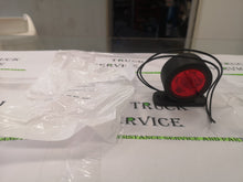 Fanale Fanalino LED Universale Rosso con Supporto -